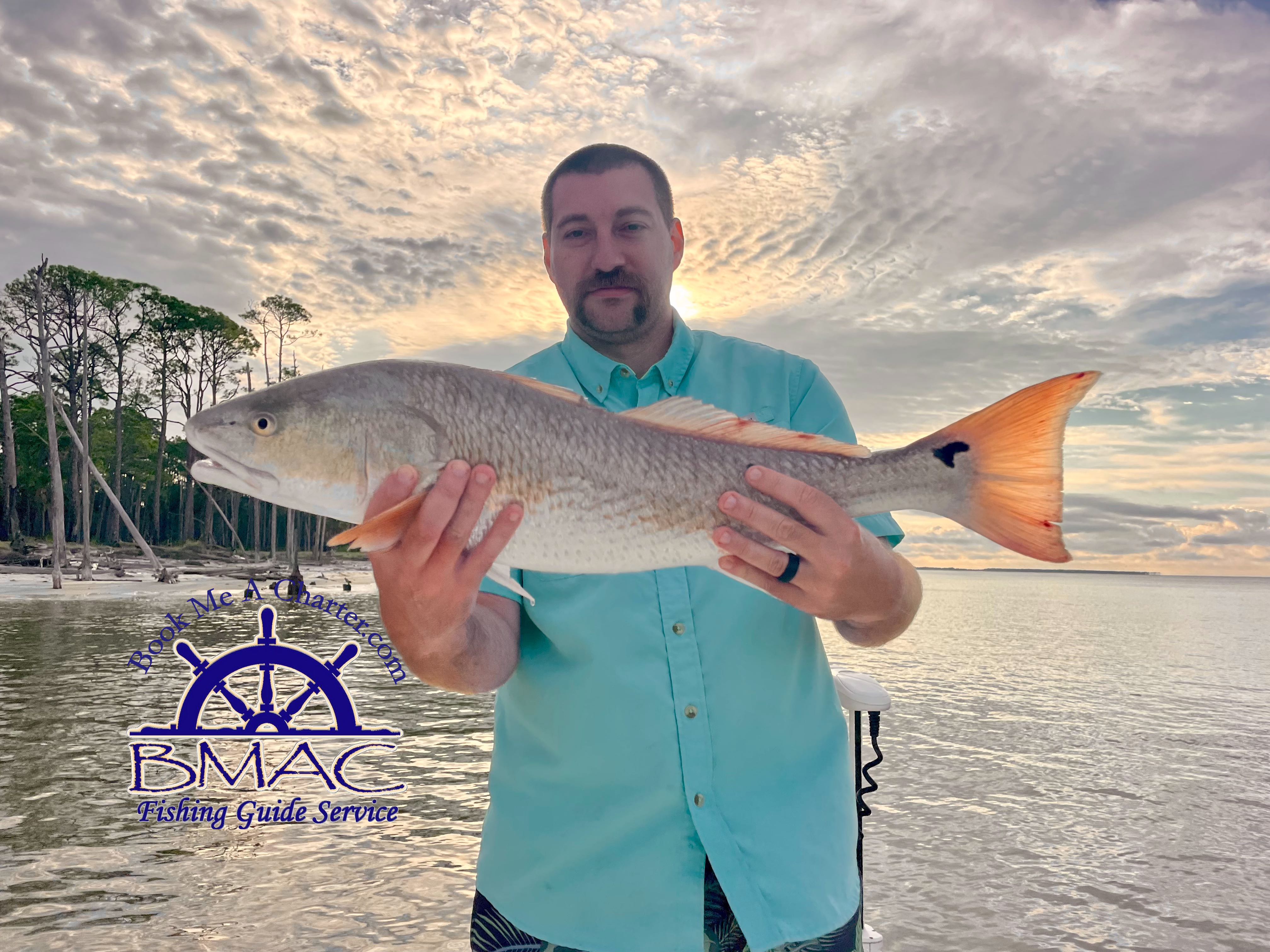 Redfish caught in Apalachicola while fishing