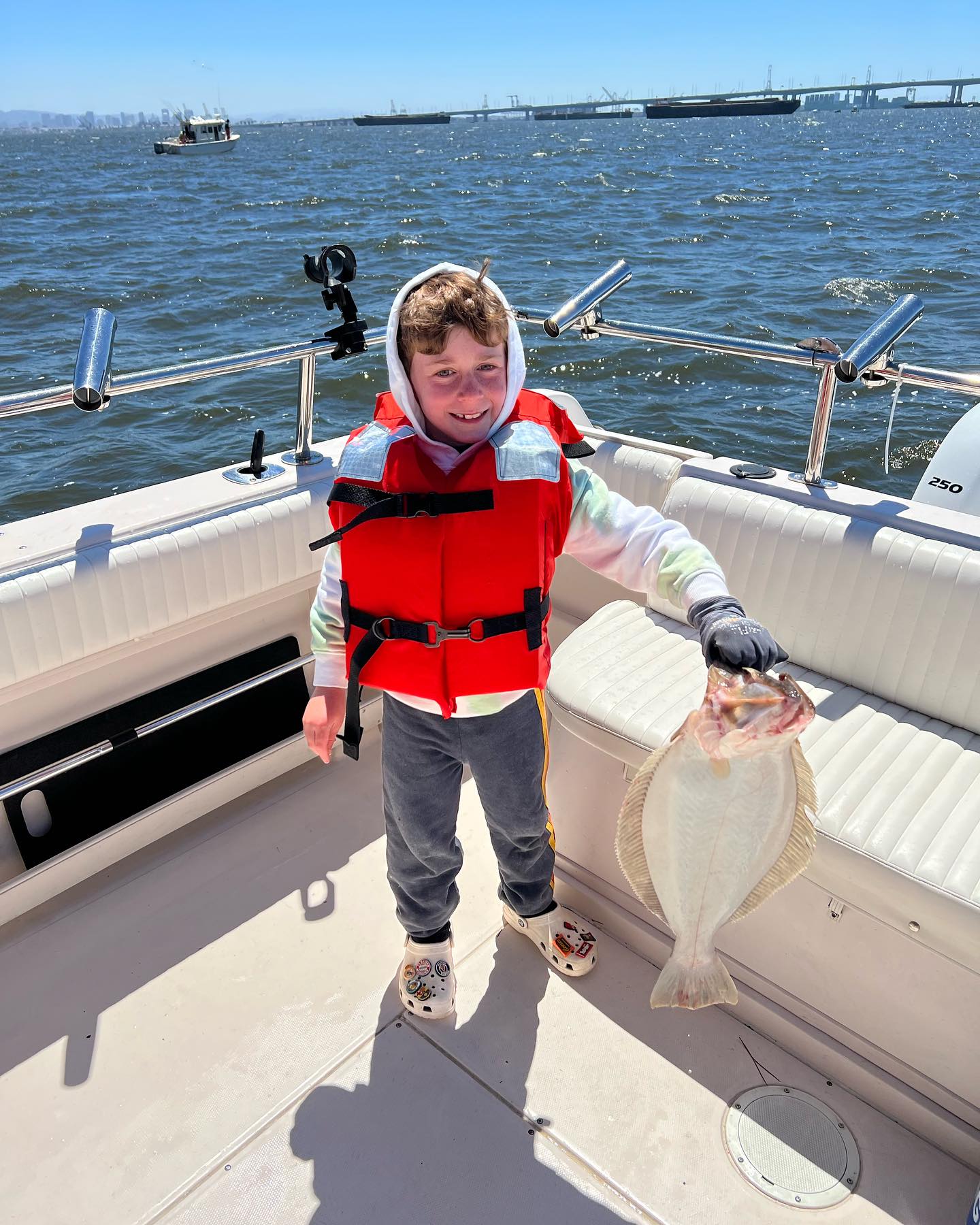 Angler proudly displays catch in Pittsburg