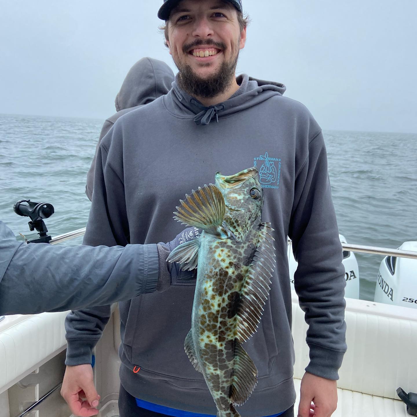 Lingcod fish caught while fishing in CA
