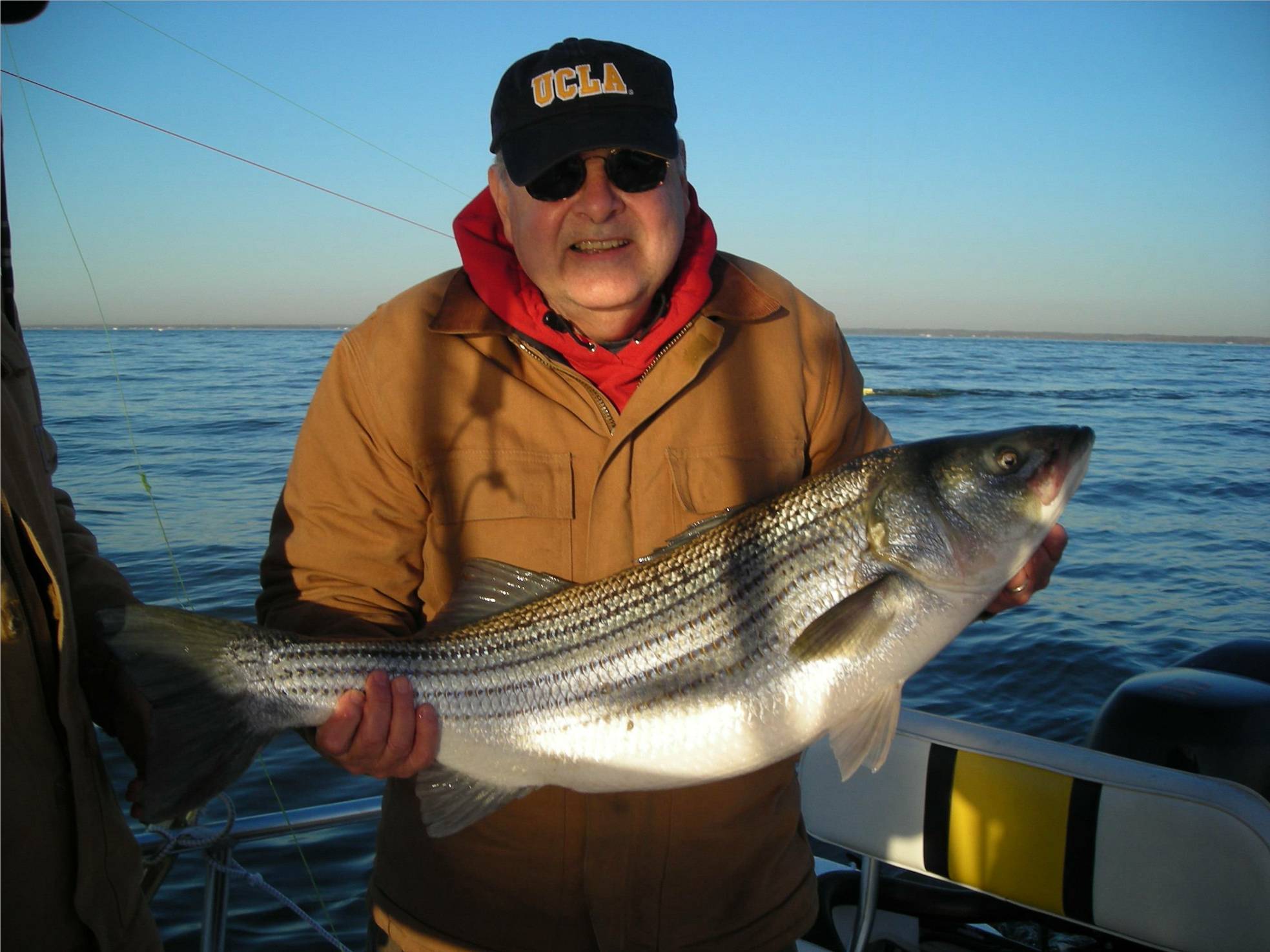 Striped bass caught in NJ