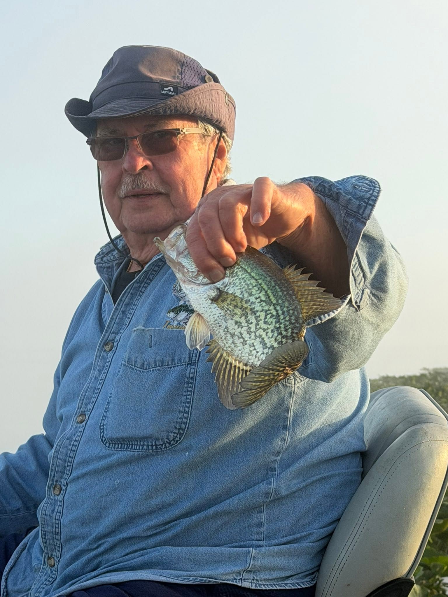 Lake Erie yellow perch fishing trip on 28-foot boat departing Cranberry Creek Marina Vermilion