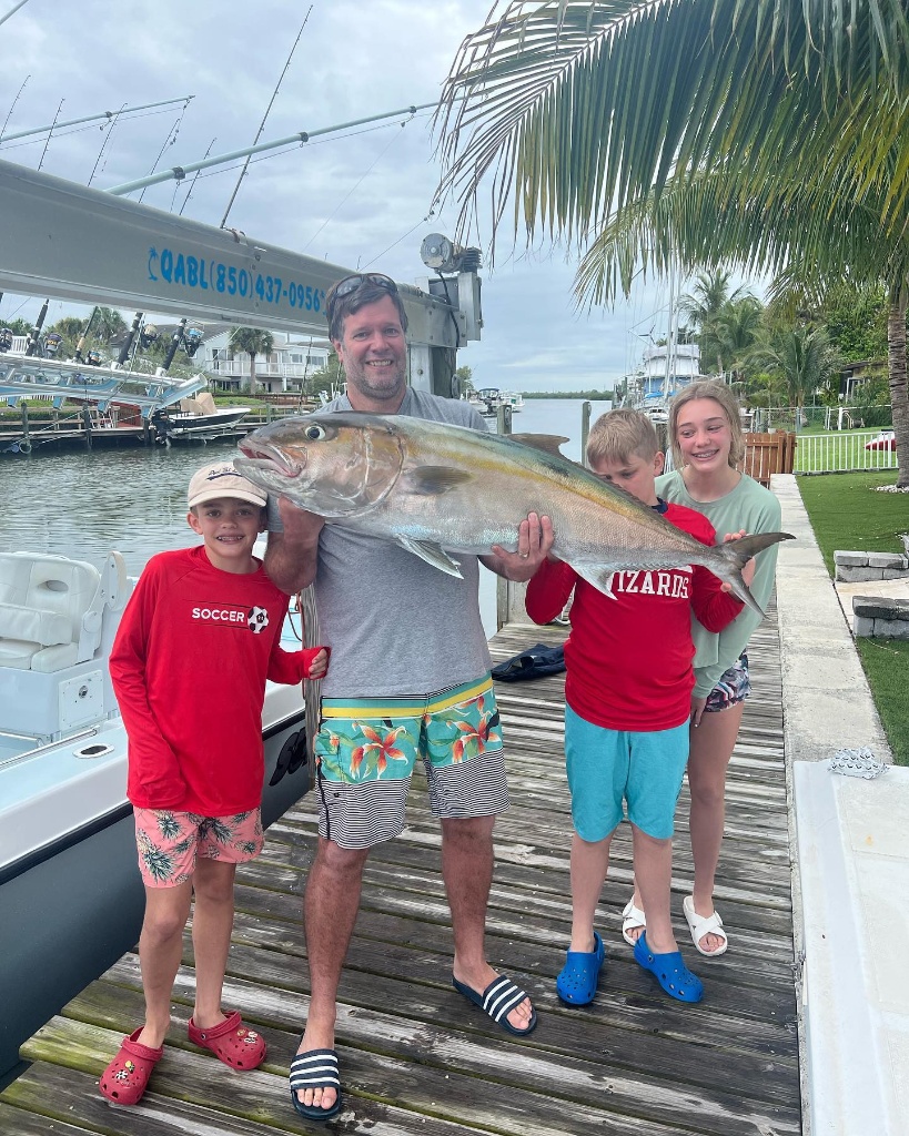 4 people fishing near Fort Pierce