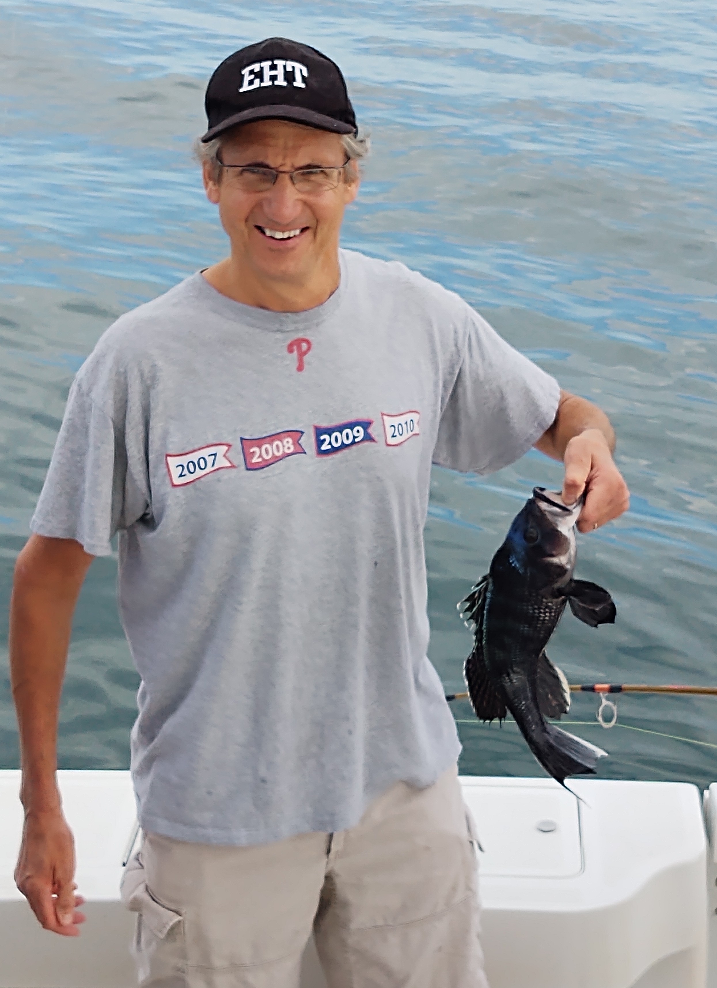 Impressive catch of a 9-inch sea bass in NJ