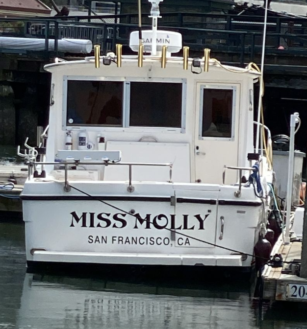 Fishing scene in San Francisco