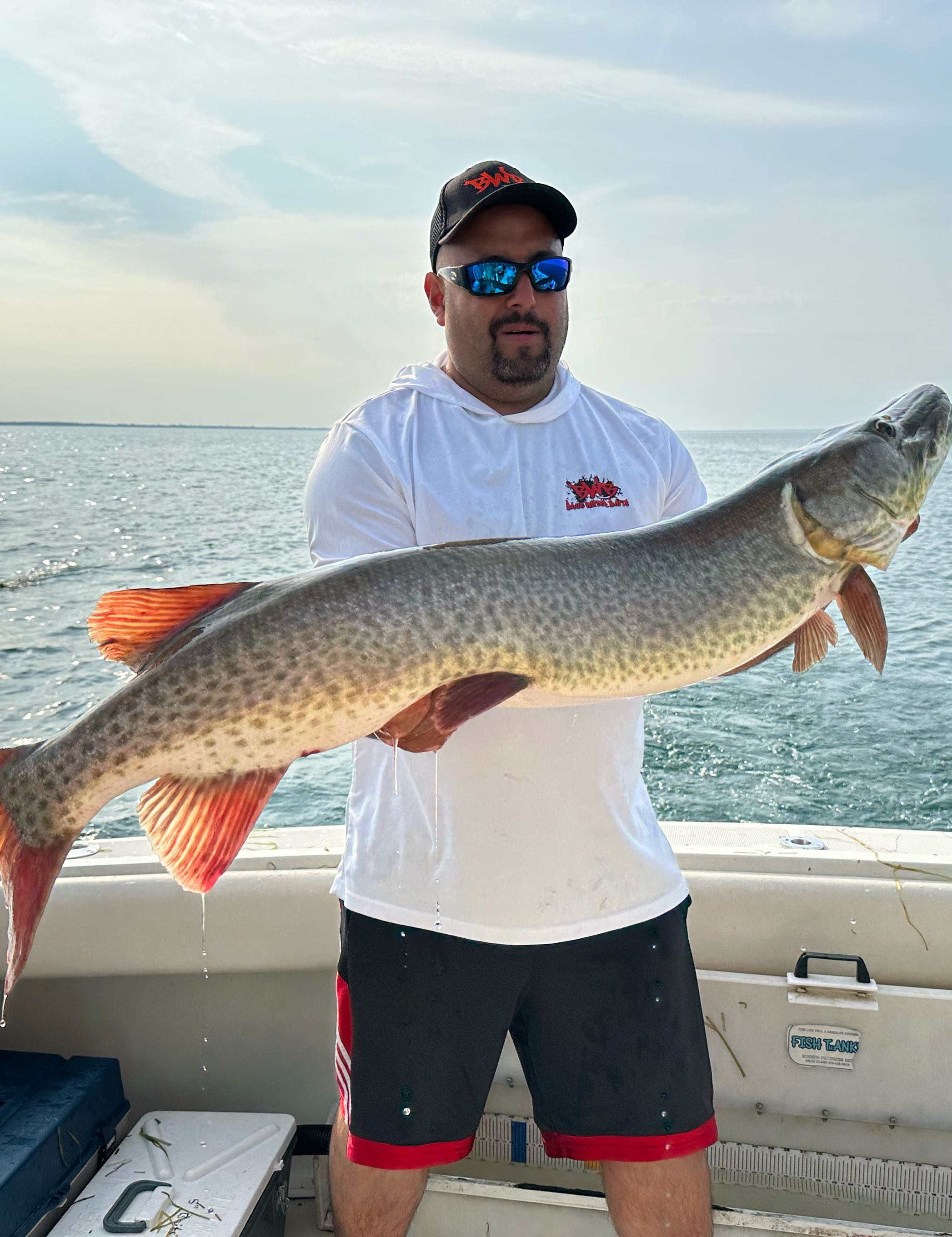 One huge muskellunge caught while fishing in St. Clair Shores