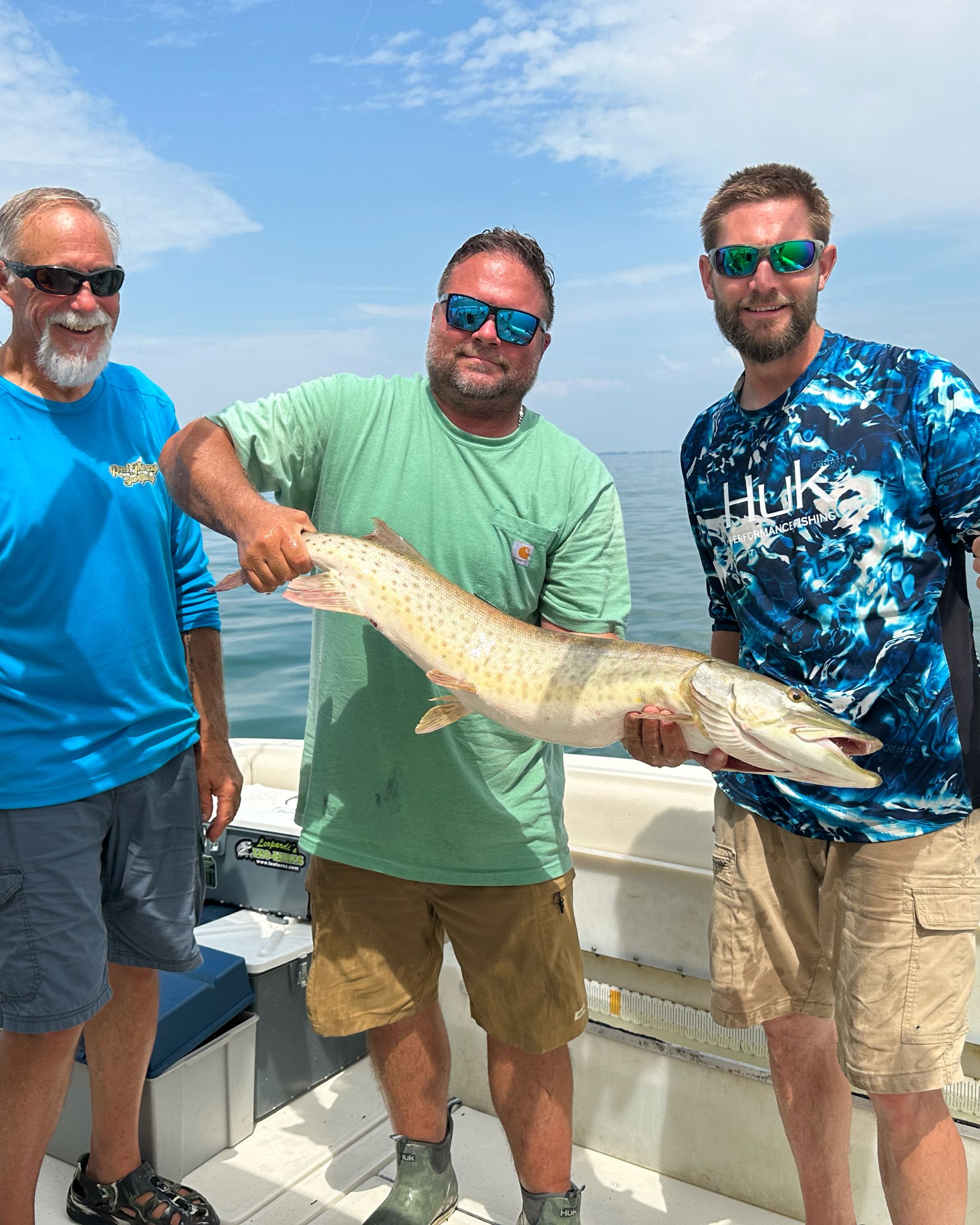 3 anglers with a 23-inch fish in MI