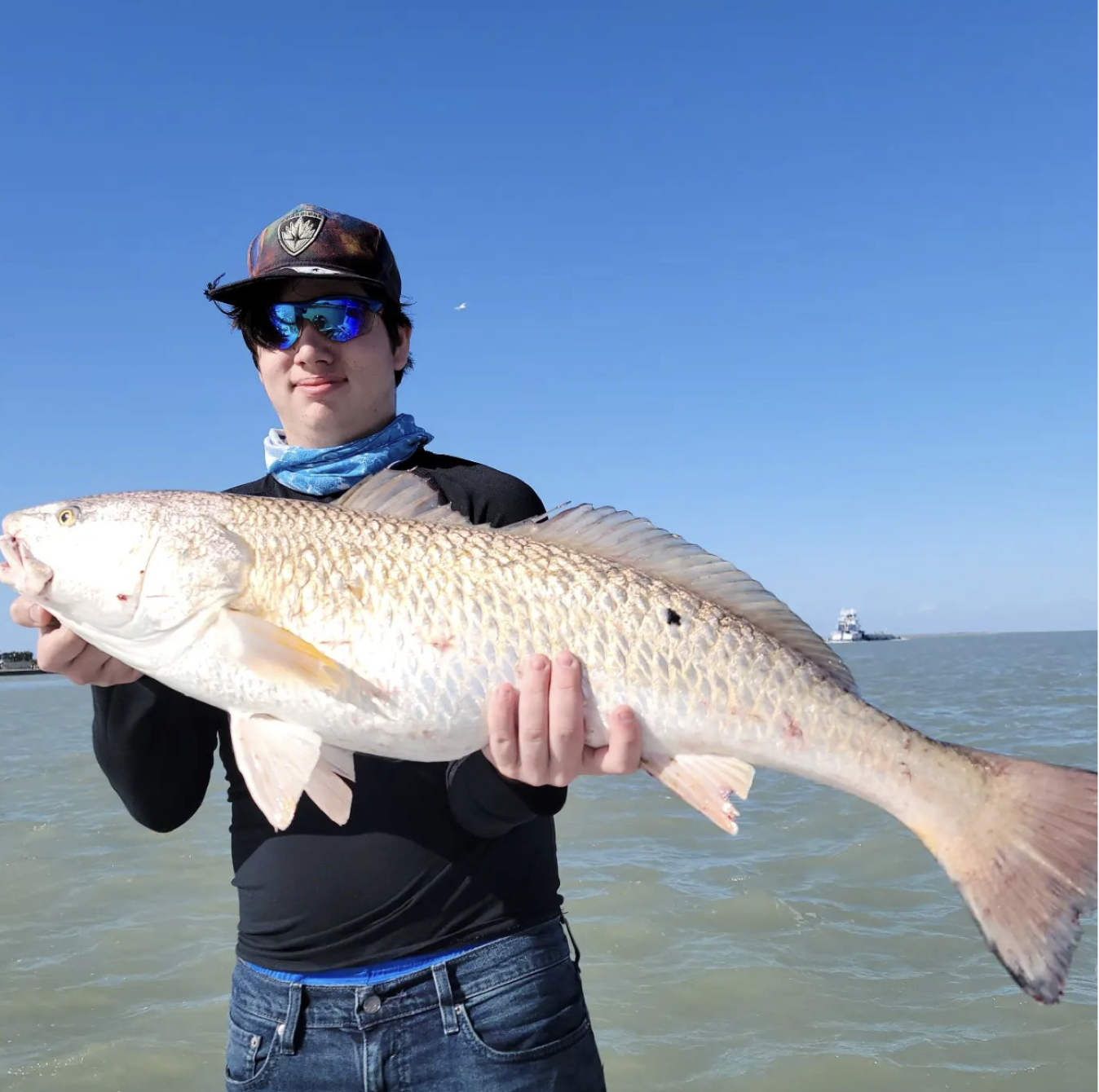 Redfish caught in Port Aransas