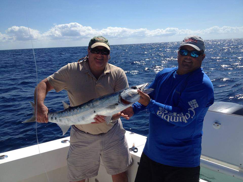 Two anglers fishing in Key West