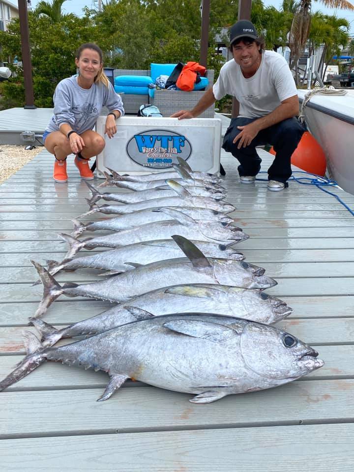 Two impressive Blackfin Tuna caught in FL