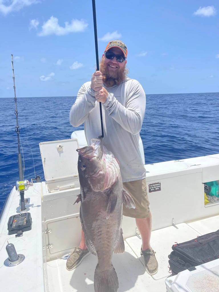 One person fishing in Key West