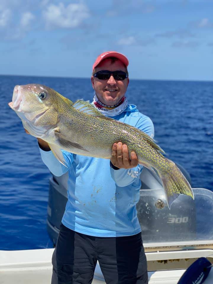 Angler fishing alone in Florida