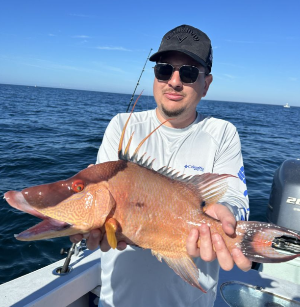 Angler with a 20-inch fish caught in FL