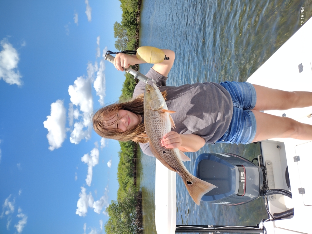 Fishing for Redfish in Crystal River