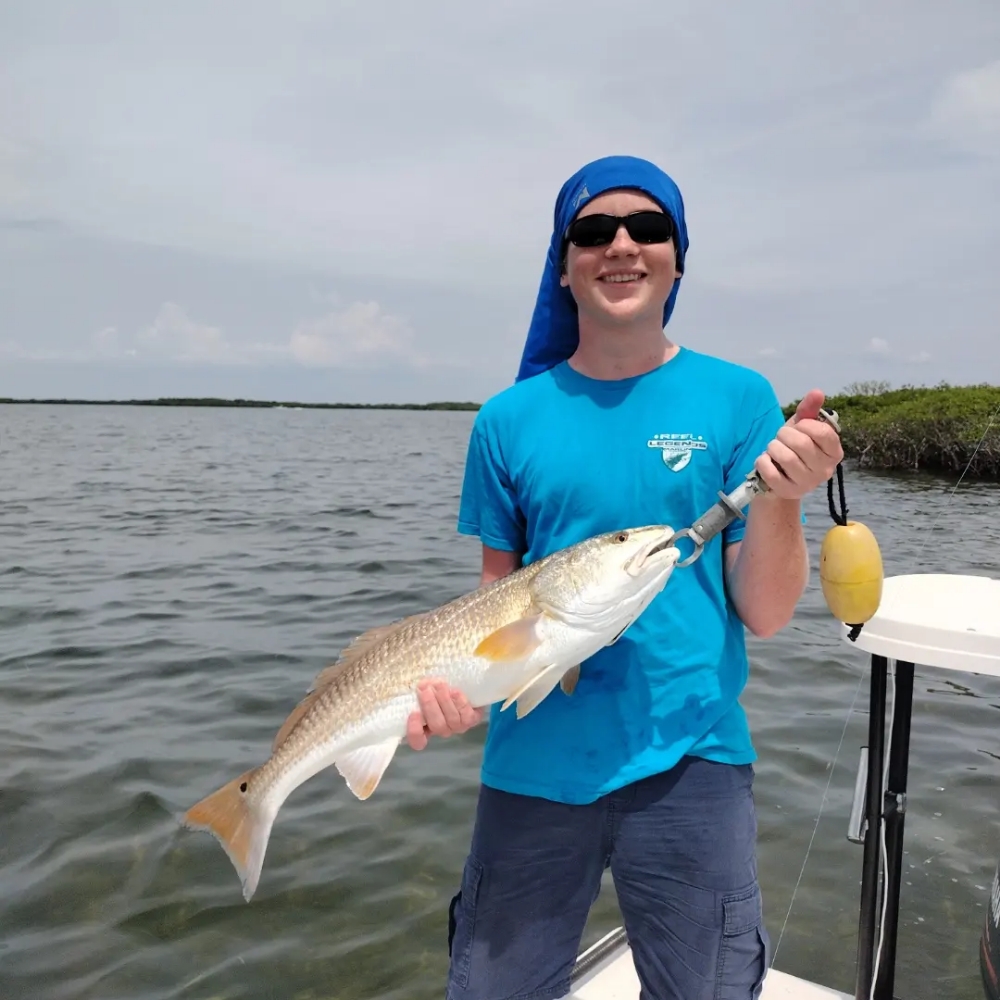Awesome Day Fishing for Redfish in Crystal River