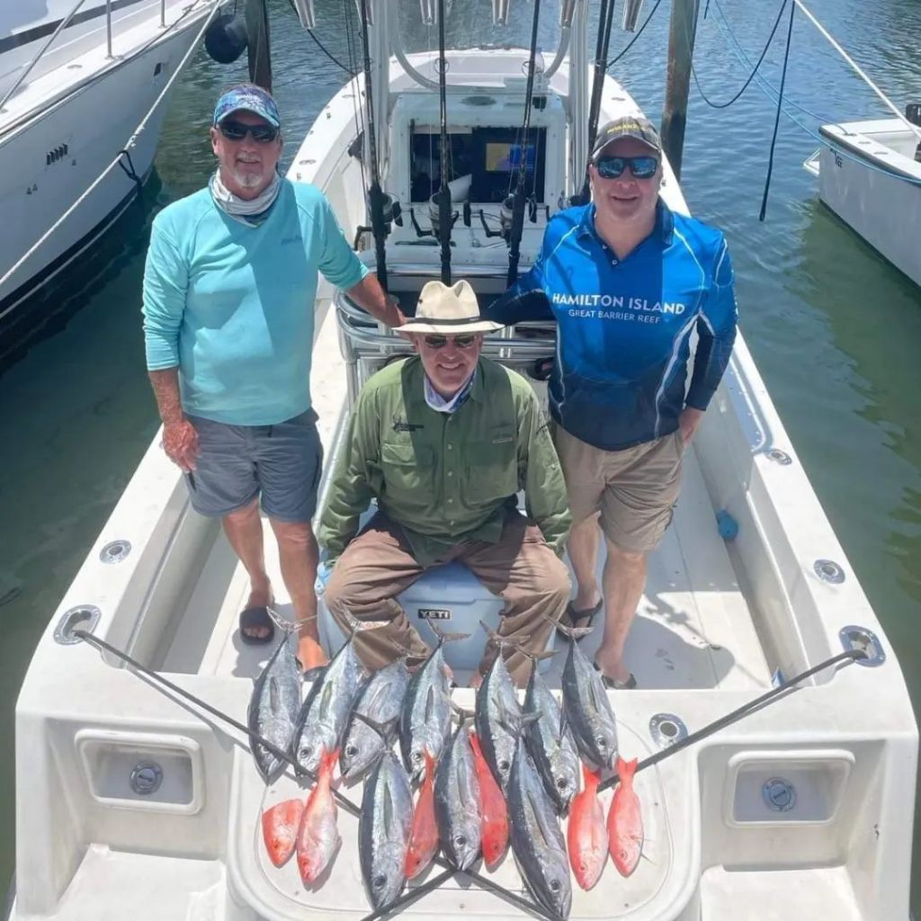 Tuna and Red Snapper in Islamorada, Florida.