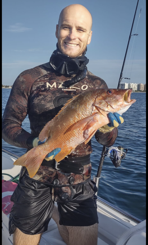 Fishing in Florida with a great catch