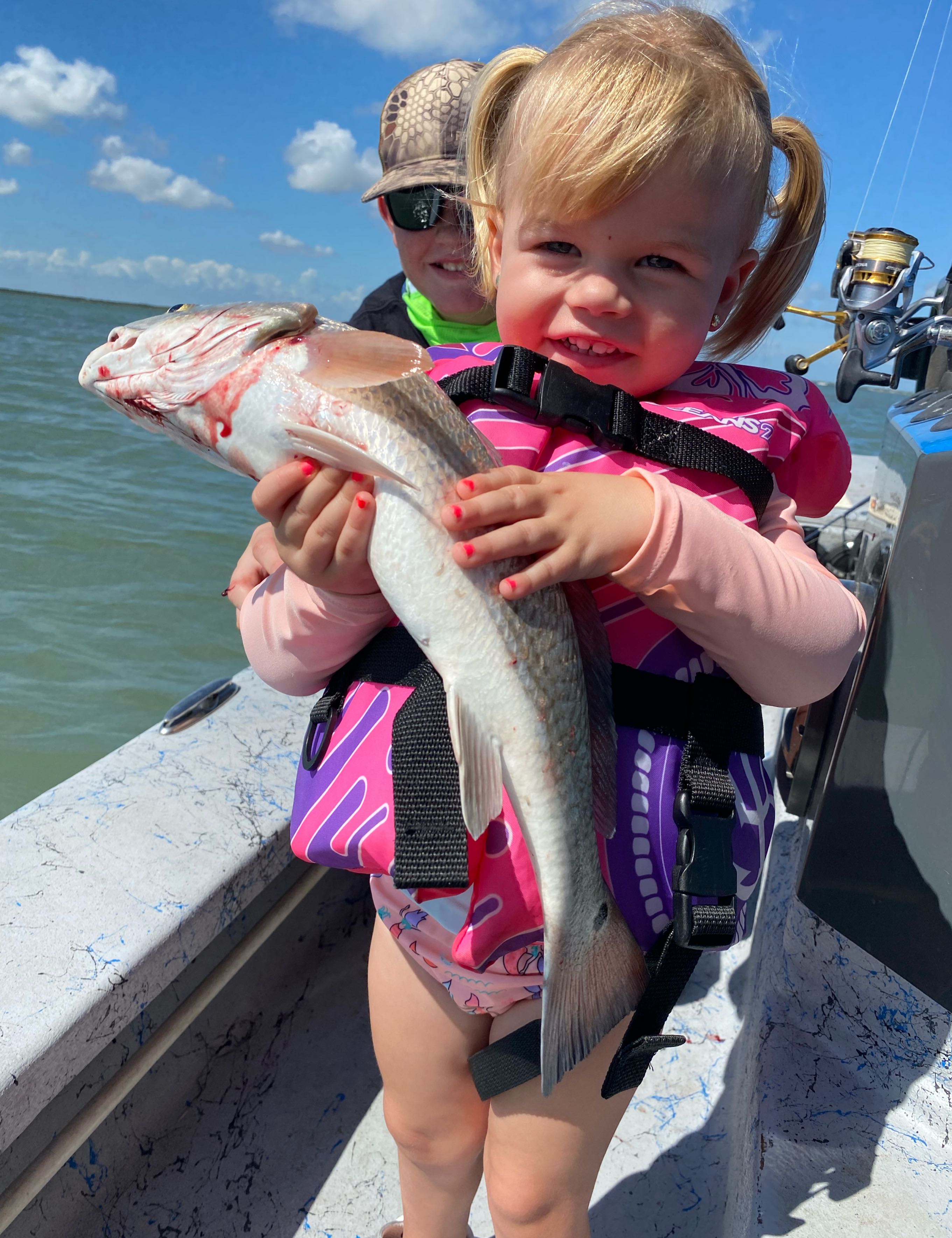 Fishing with Kids in Rockport is the best