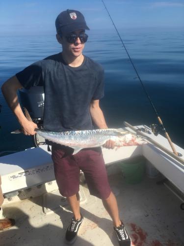 Angler with big fish at Anna Maria Island