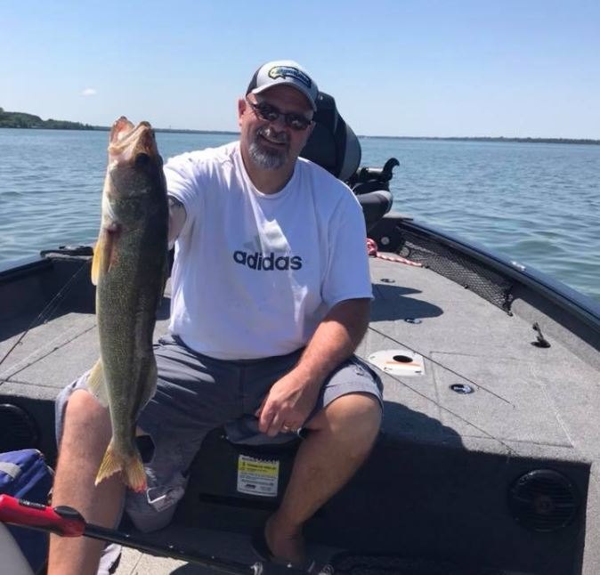 Angler with big 26-inch fish in MN