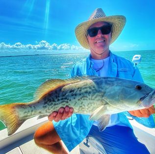 One person fishing in Florida