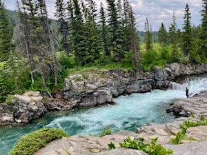 Fishing trip to location AB