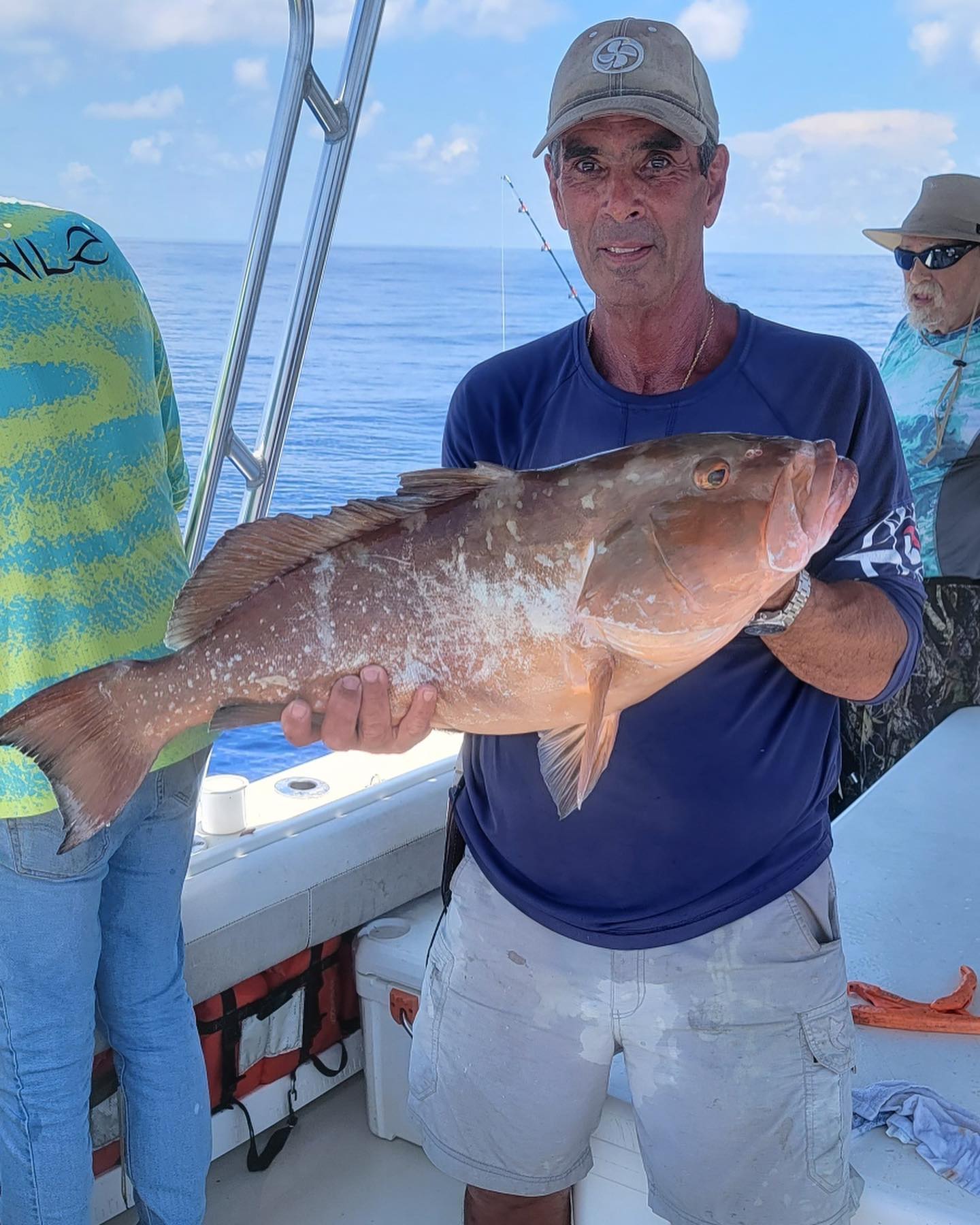 Red Grouper caught while fishing in FL