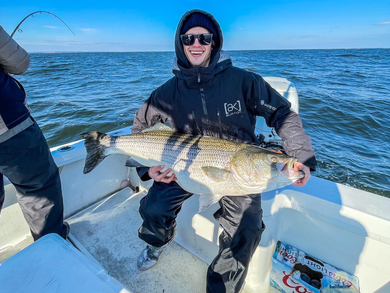 Angler with 30-inch fish in Cape Charles
