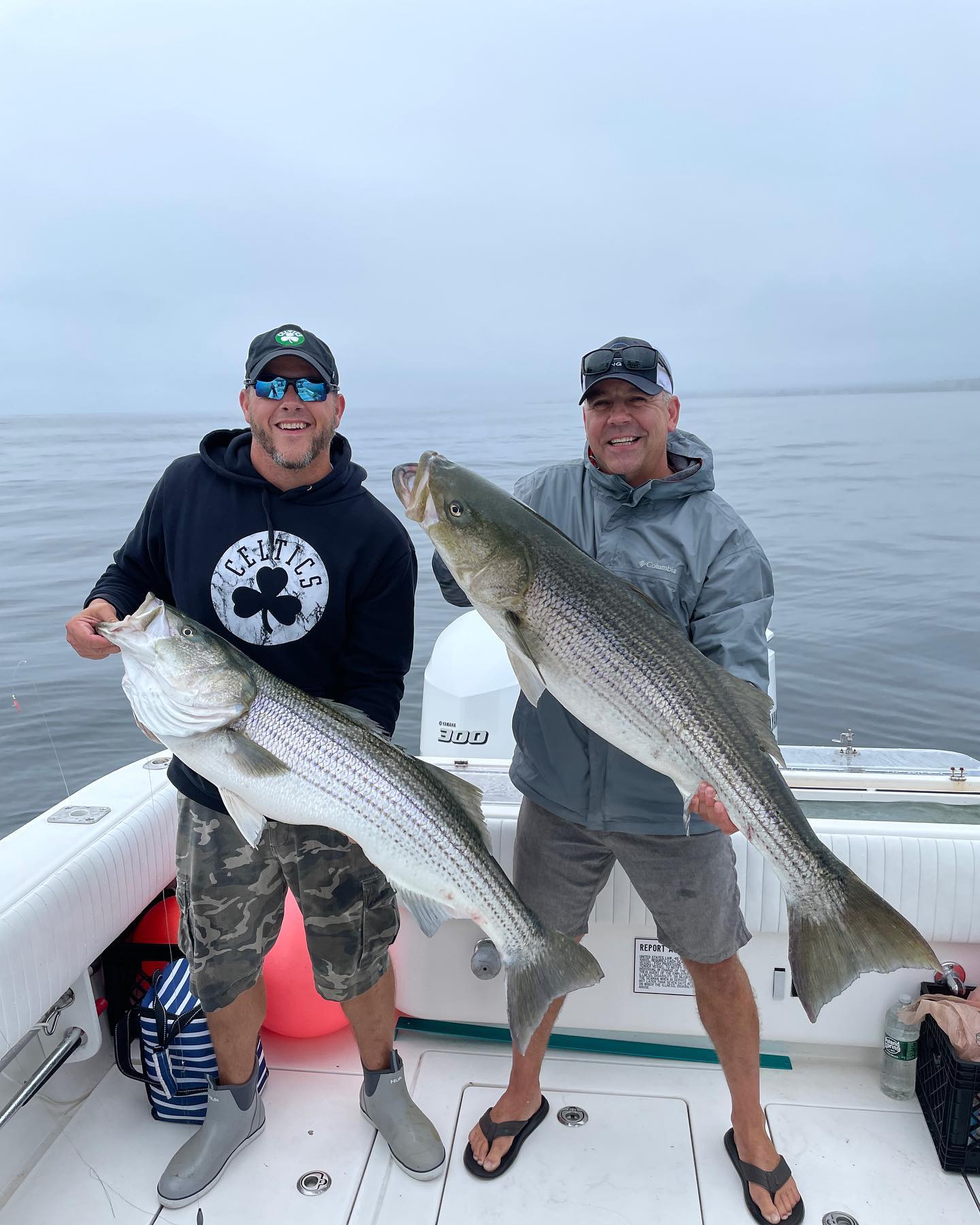 Striped bass fishing in Scituate