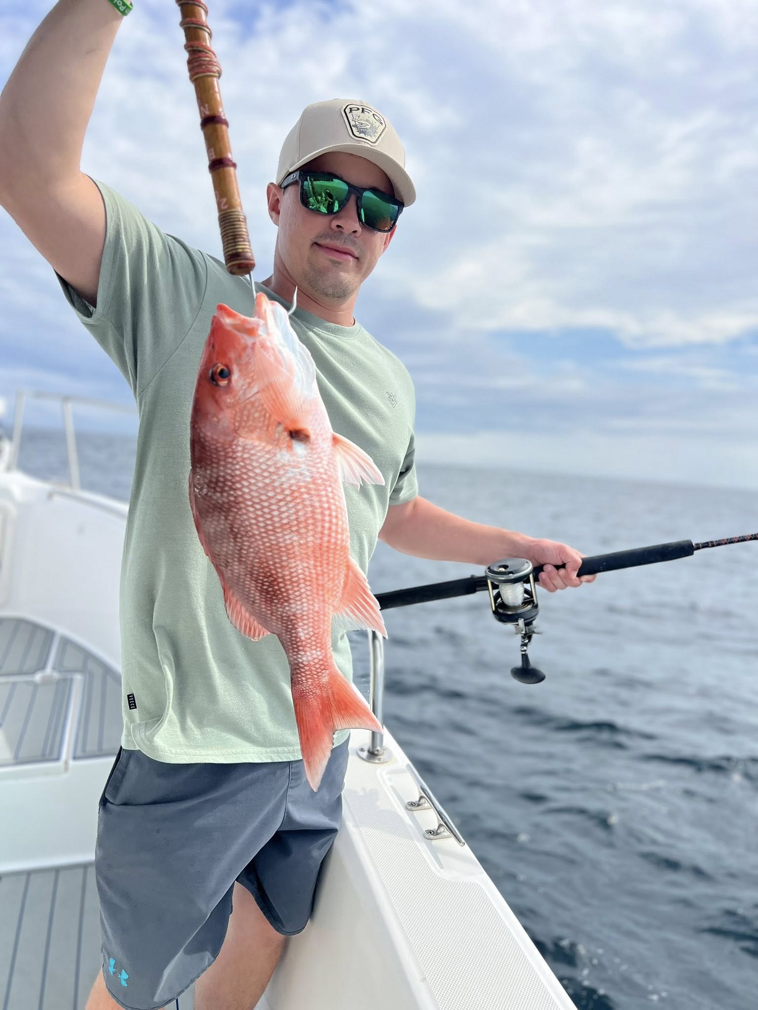 One person fishing in FL
