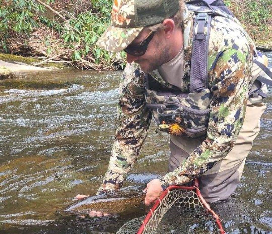 Fishing in Georgia with a great catch