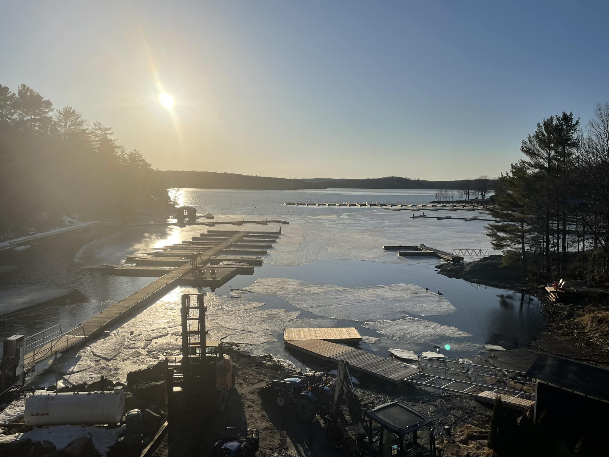 Picturesque Ontario landscape with fishing tours