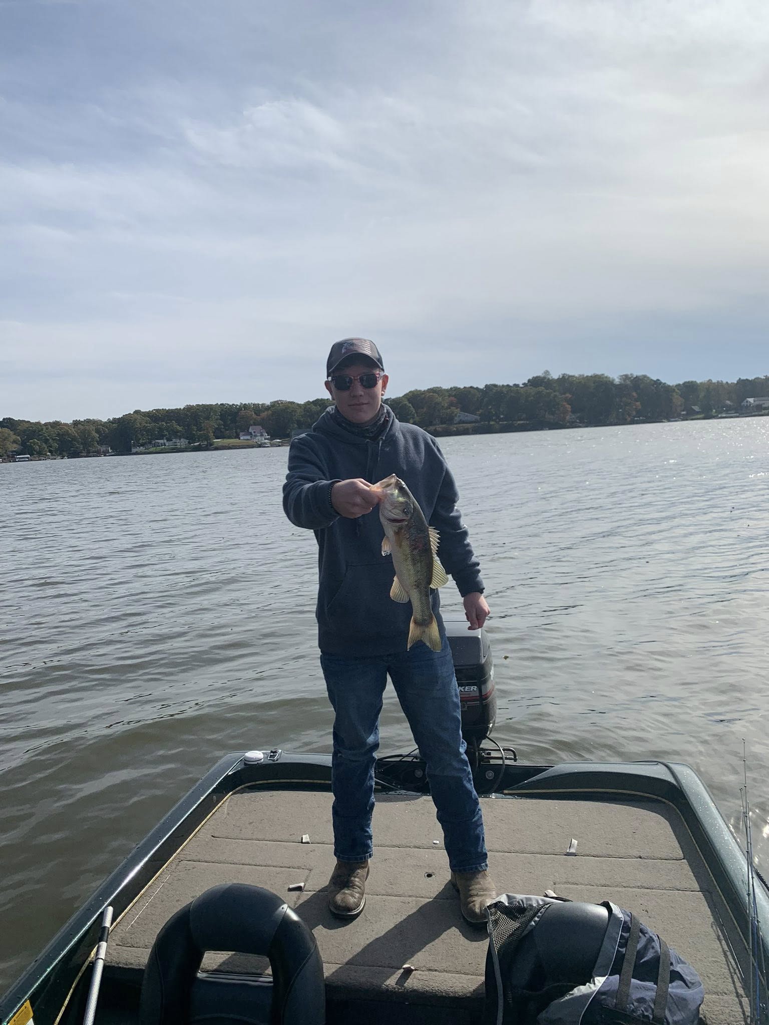 Largemouth bass caught while fishing in King