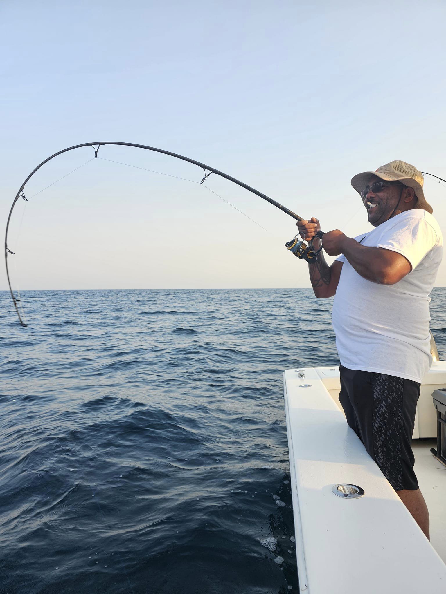 Fishing scene in North Carolina