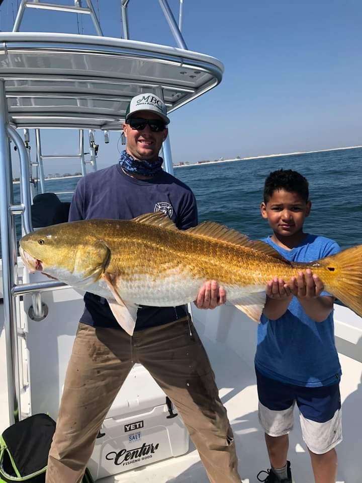 Redfish caught fishing in NC