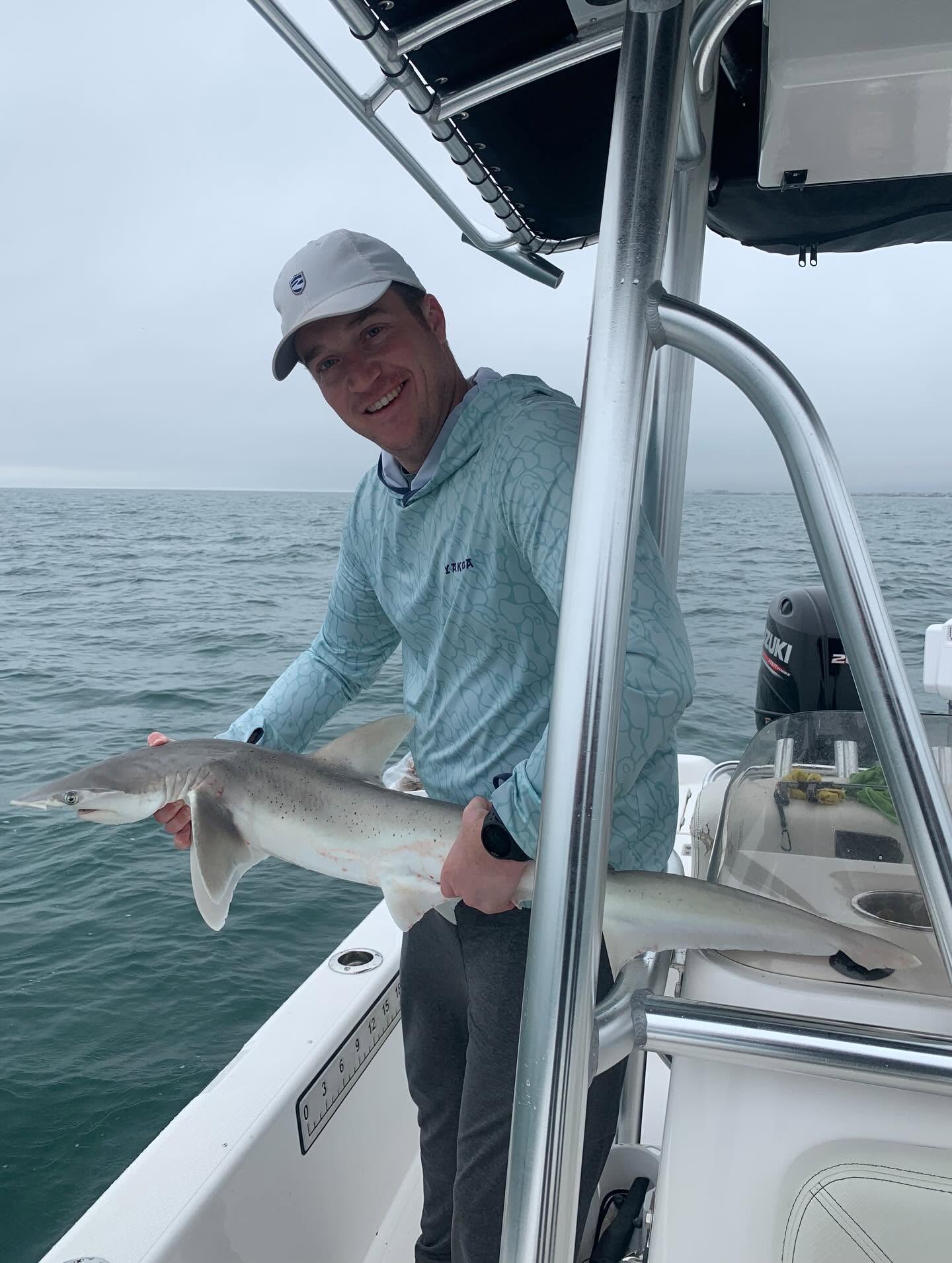 Bonnethead shark caught while fishing in New Smyrna Beach FL