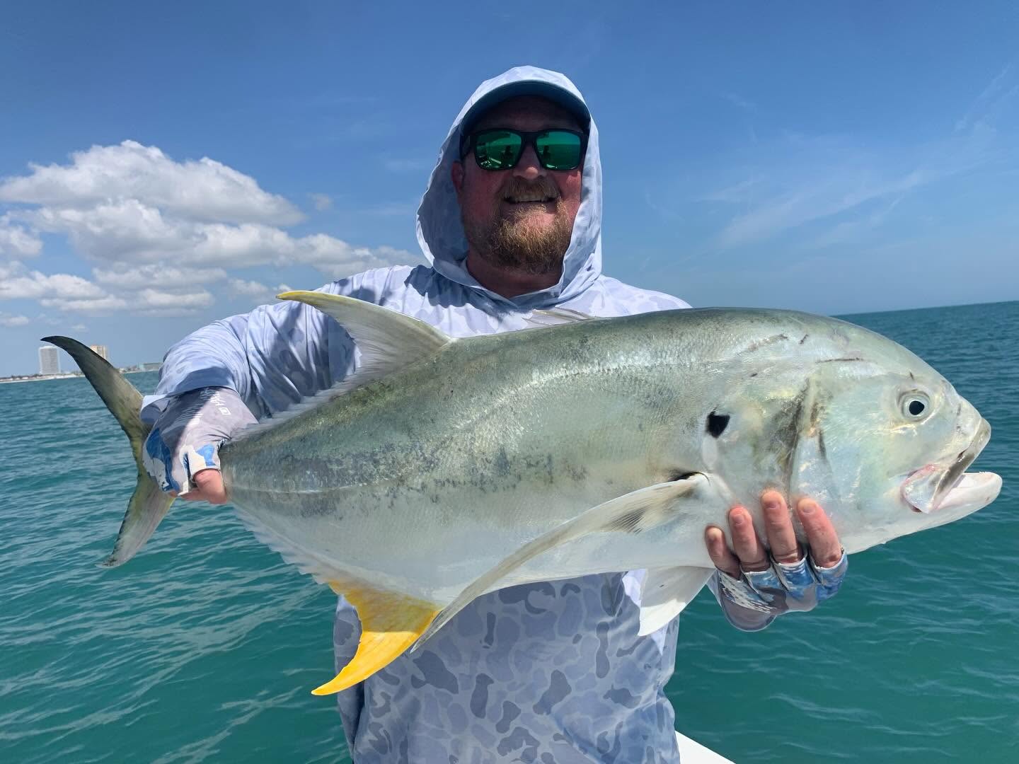 Crevalle Jack caught fishing in New Smyrna Beach FL waters