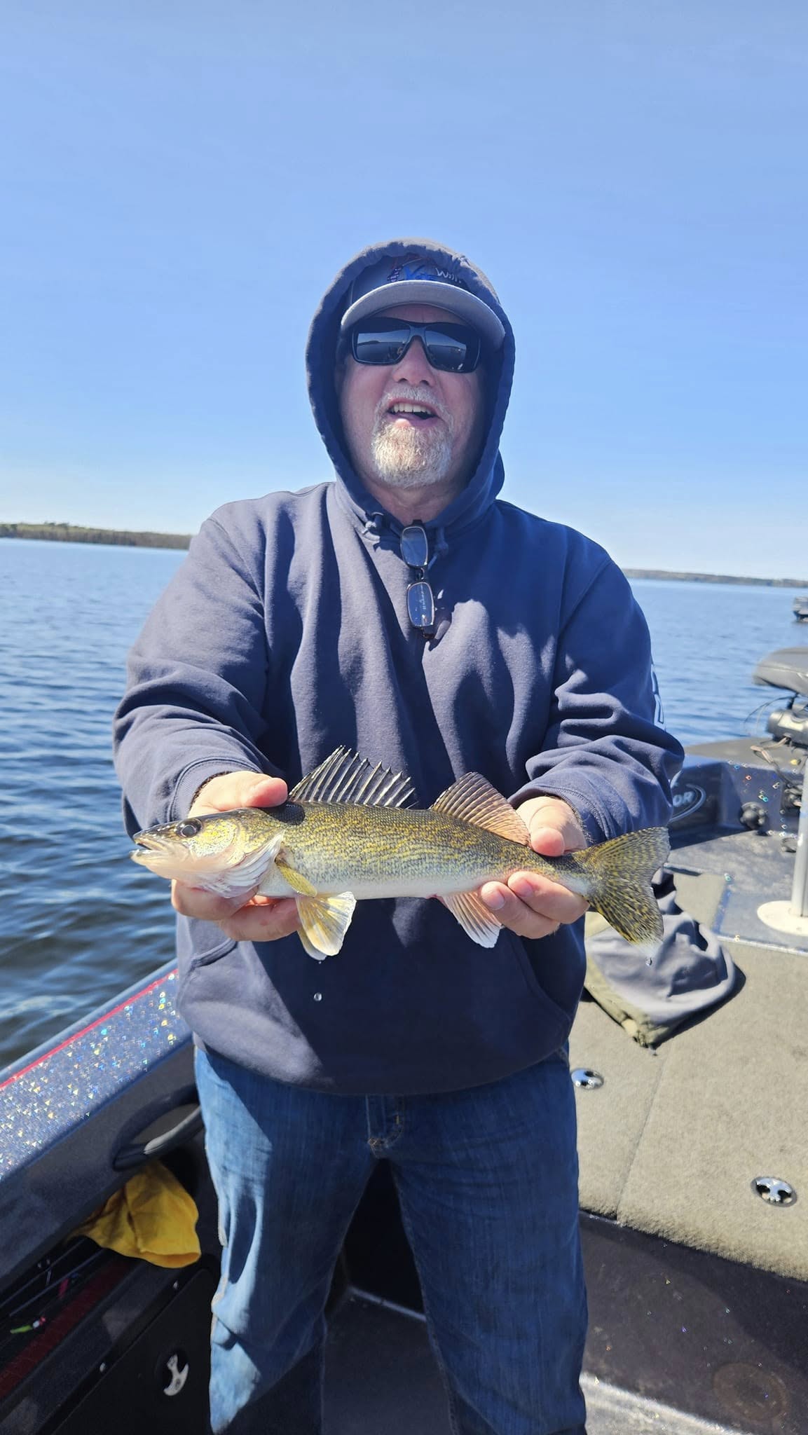 Walleye caught while fishing in Minnesota
