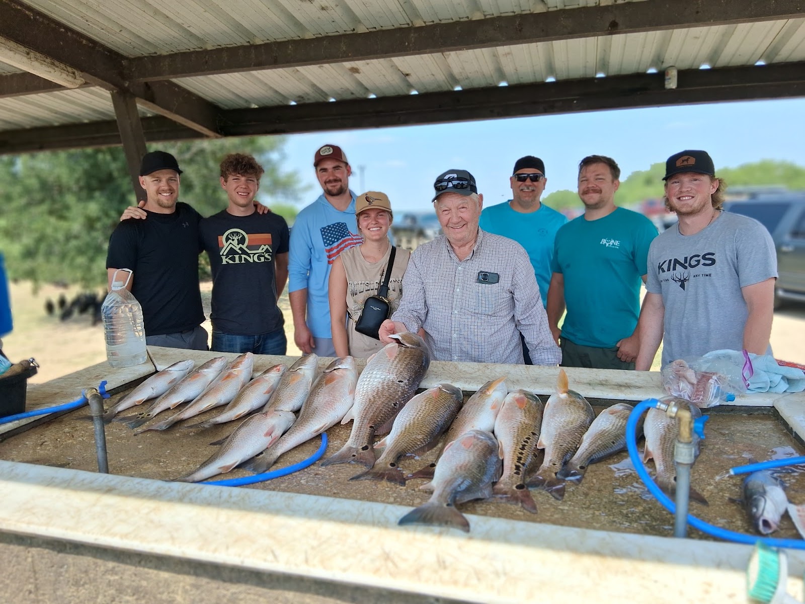 Redfish caught in Elmendorf
