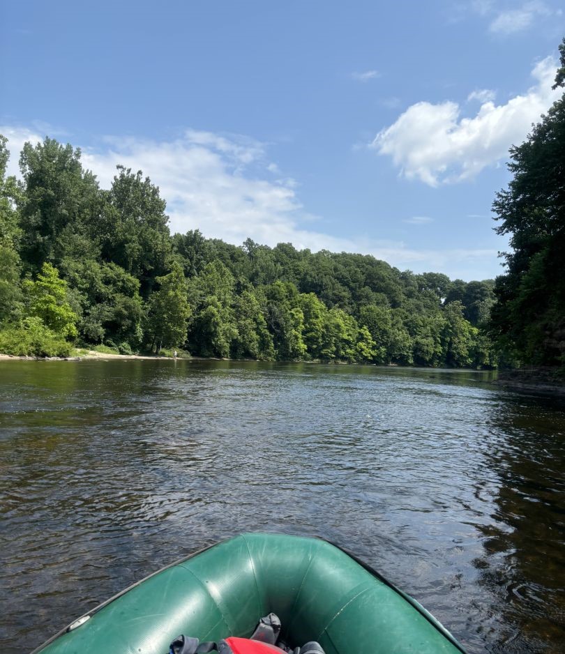 Scenic view of Hampden during a fishing or water sports adventure