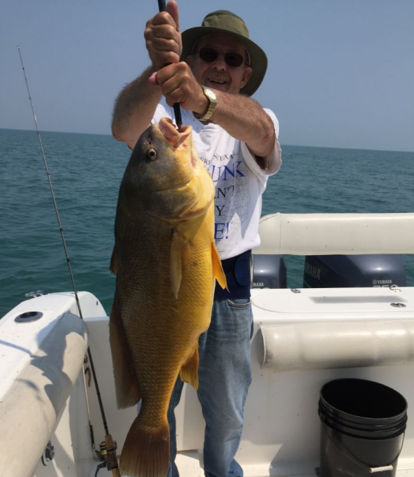 Angler fishing in OH