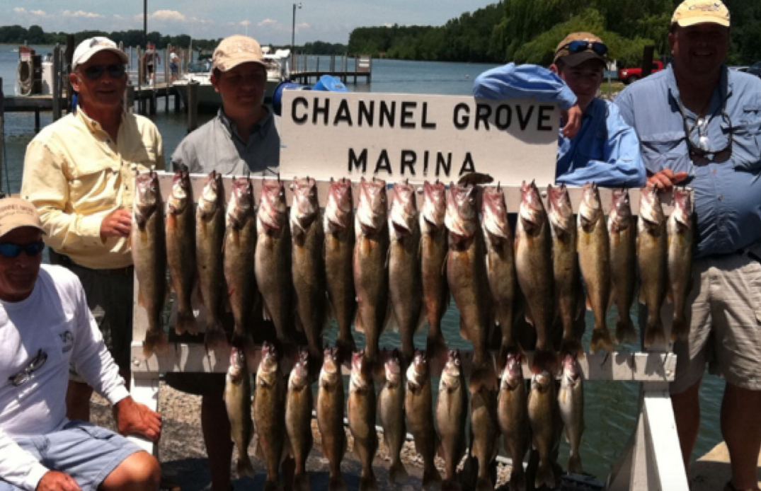Successful fishing trip in OH with 11 fish caught