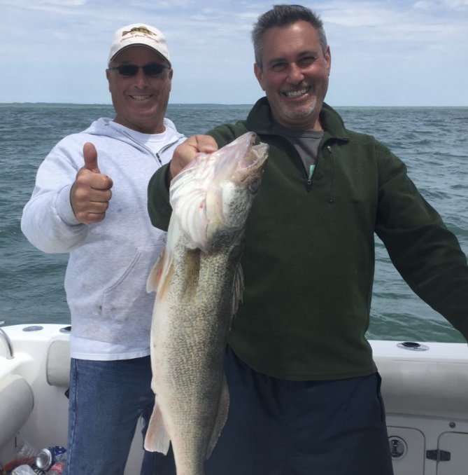 Anglers fishing in Ohio