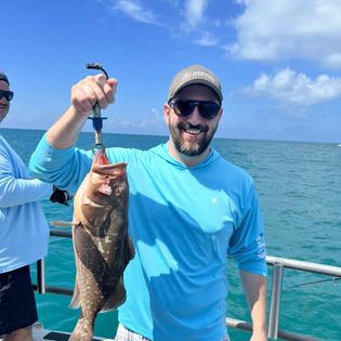 One person fishing in Key West