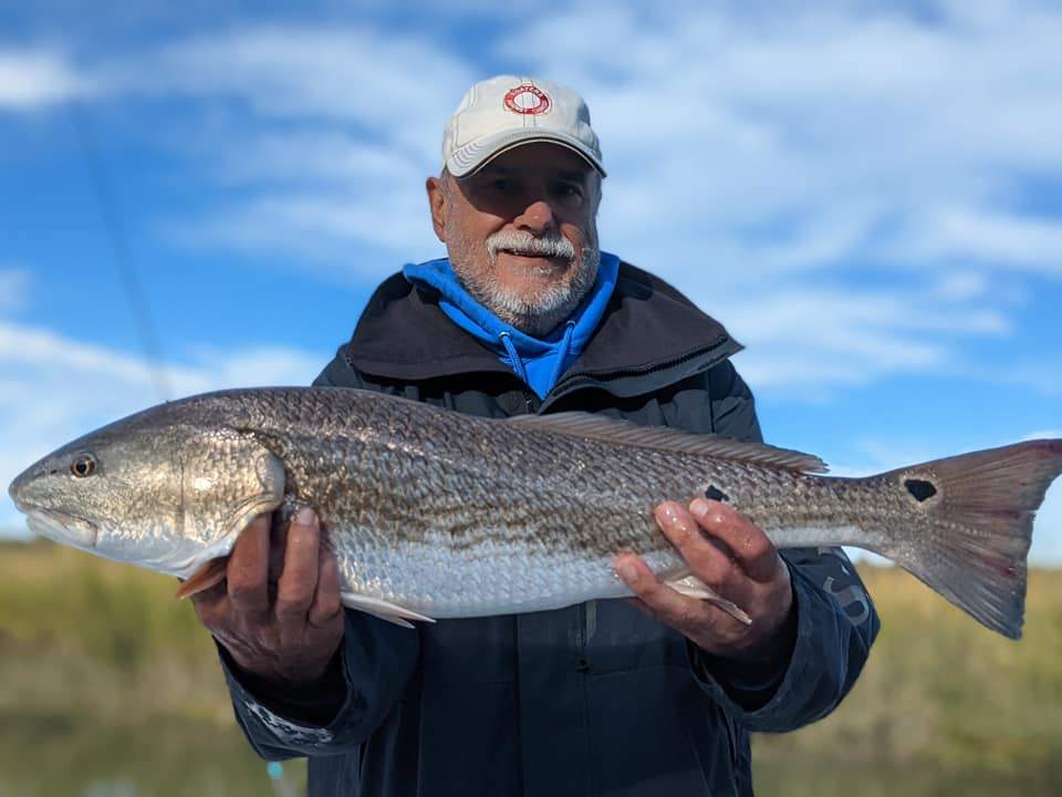 Redfish caught on Kiawah Island