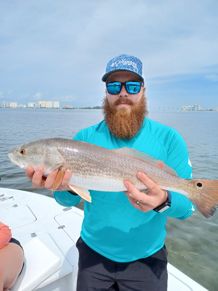 Redfish caught in FL by angler