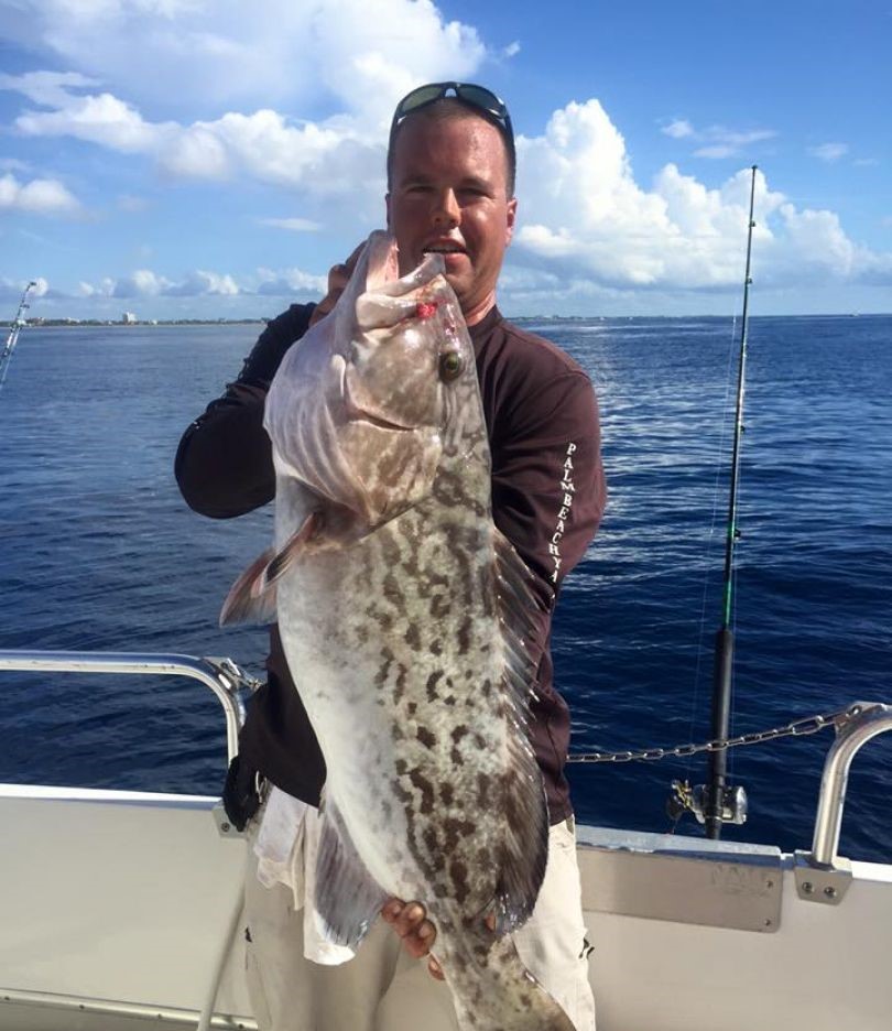 Gag Grouper fish caught by one person in FL