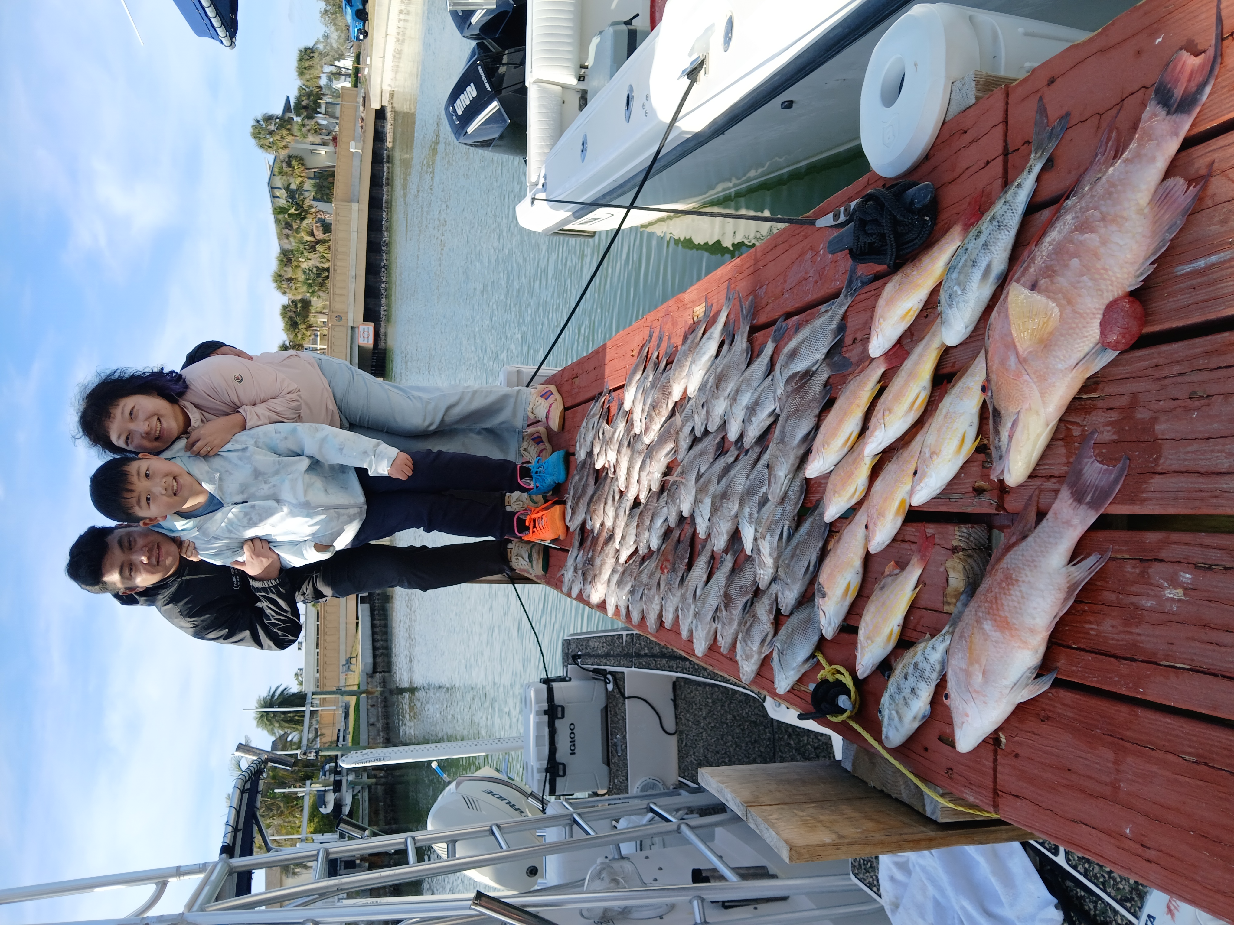 Two hogfish caught while fishing in FL