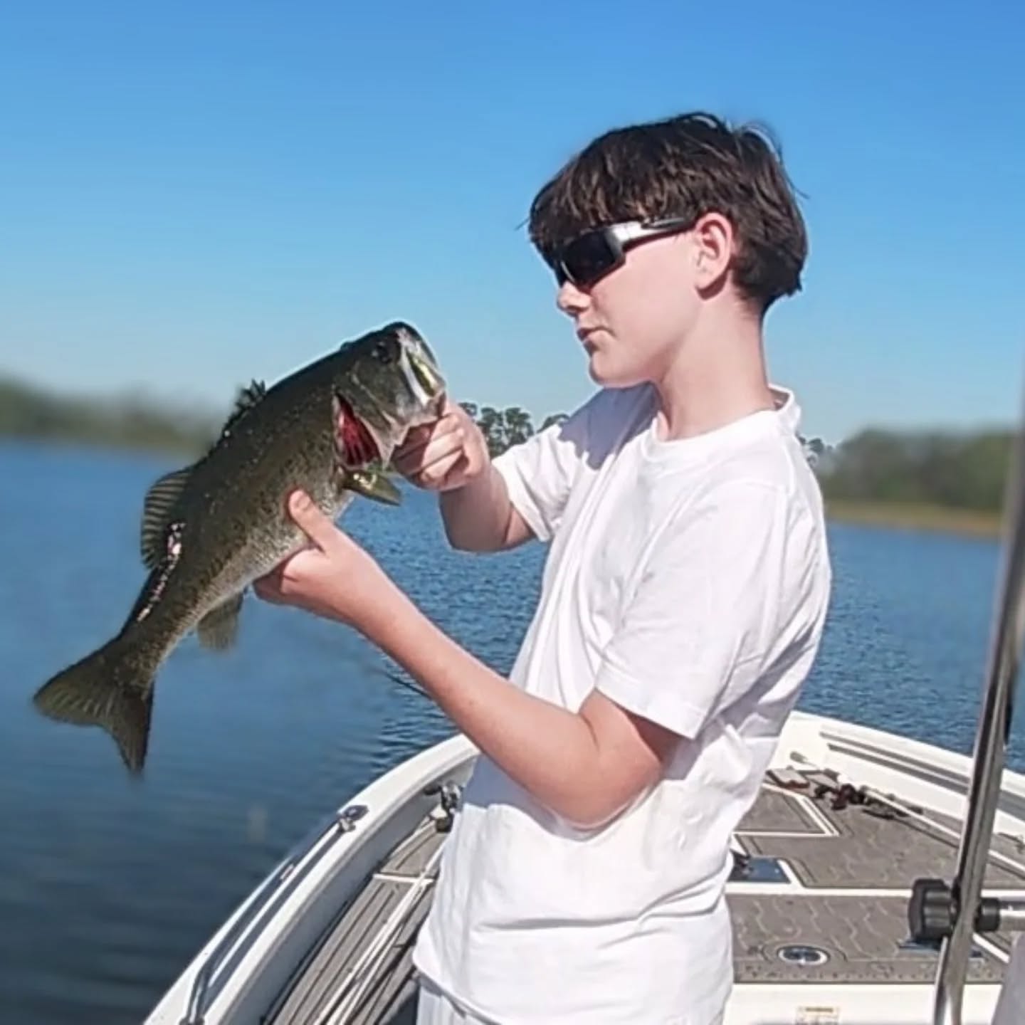 Largemouth Bass caught while fishing in Palm Bay