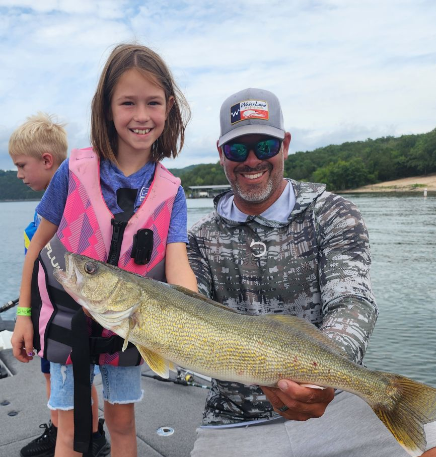 Trio of anglers fishing for the best catch in MO