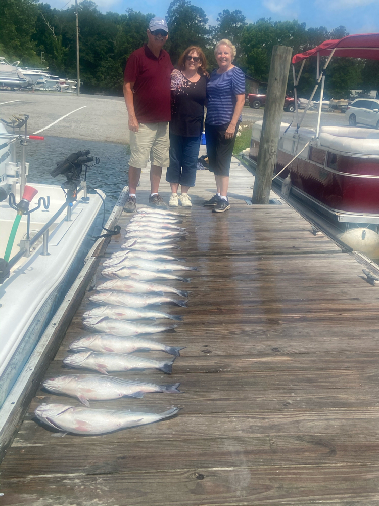 Had an awesome Day Fishing for Stripers in SC!